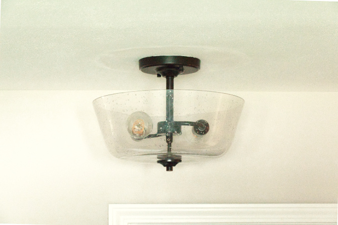 Sea Gull Lighting Belton Semi Flush Mount Light Fixture