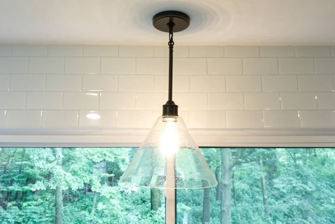 Sea Gull Lighting Elsa Pendant Over Sink Light Fixture