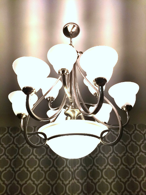 Kitchen dining table chandelier