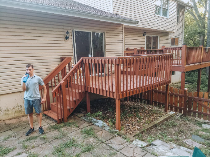 Patio Fall Refresh with Polymeric Sand Polymer Paver Block Crack Fill