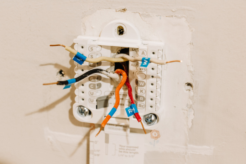 Google Nest Learning Thermostat Installation Christmas Gift Idea How It Works Smart Home Technology wires in old thermostat